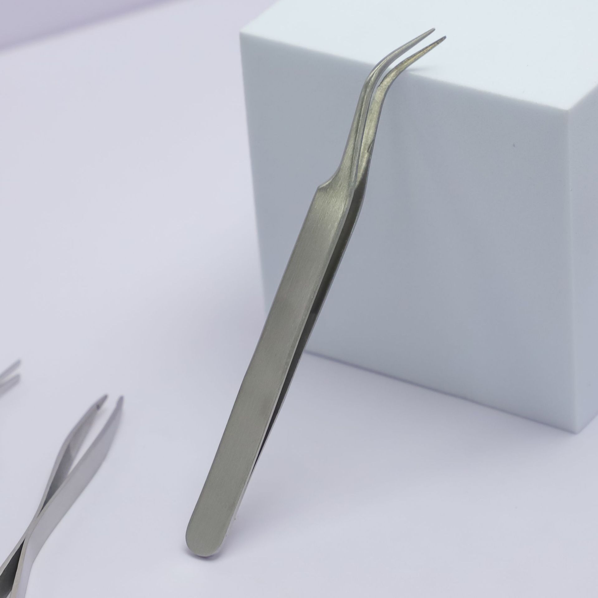 pince à tiques argent