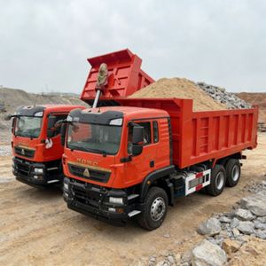 Camión Volquete Sinotruk Howo TX 6x4 de Servicio Pesado, 371, 400, 430 HP, para Minería, Construcción, Movimiento de Tierras, Camión Volquete Usado - Product Image 2