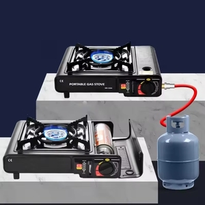 Réchaud à cassette de <span class=keywords><strong>camping</strong></span> Réchaud à <span class=keywords><strong>gaz</strong></span> <span class=keywords><strong>butane</strong></span> d'extérieur avec brûleur infrarouge adapté au <span class=keywords><strong>camping</strong></span> avec étui de transport - Product Image 1
