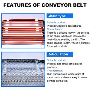 Wallepac Bs260 Perfume Túnel de calor máquina de embalaje retráctil Pof película de plástico pequeña máquina de embalaje retráctil Horizontal para botella - Product Image 4
