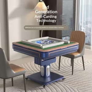 Modern Classic Luxury Fully Automatic Foldable Silent Metal Mahjong Table Dual-use Dining Function Smart Machine 3/4 M31 Smart E - Product Image 5
