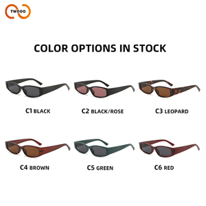 TWOOO T1828 <span class=keywords><strong>Occhiali</strong></span> da Sole Retrò Stile Cat Eye, Montatura Piccola, Nuova Moda, Vendita all'Ingrosso - Product Image 3