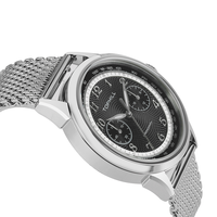 Montre mécanique haut de gamme OEM personnalisée Calendrier automatique Boîtier en acier inoxydable 316L Design à cadran classique
