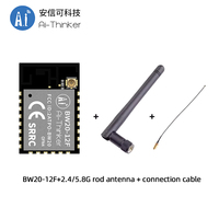 Module Wi-Fi double bande + BLE 5.0 Ai-Thinker BW20-12F avec MCU double cœur, compatible avec BW16
