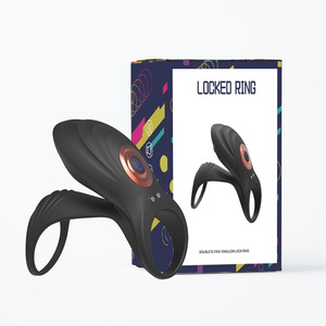Locking Ring 10 Frequency <b>Vibration</b> Wireless Remote Control Couple Shared Trainer Adult Sex Wholesale Adult Toys - Product Image 5
