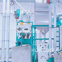 Moulin à farine de maïs Équipement de broyage des grains pour le Nigeria Zimbabwe