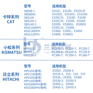 อะไหล่รถขุด PSVD2-27E-24 รุ่น Vio45-6B ชิ้นส่วนปั๊มไฮดรอลิกหลัก PSVD2-21E-22 ปั๊มเกียร์ B0600-21032 PSVD2-17E-10 - Product Image 4