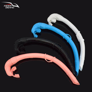 KEEP DIVING SN 503P Snorkel de Buceo Libre de Silicona Completa, Plegable, Portátil, para Entrenamiento de Natación y Respiración Subacuática - Product Image 2