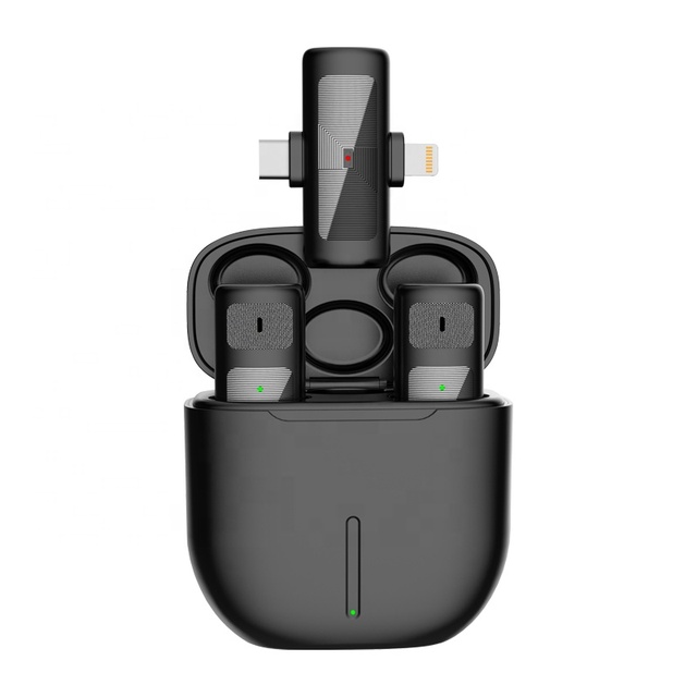 Lavalier Microphone Wireless for Iphone Lapel Professional Mic Type C Lavaliere M10