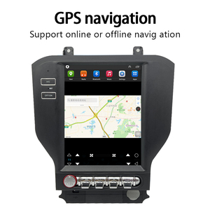 Lecteur DVD de voiture à écran vertical 9,7 pouces pour <span class=keywords><strong>Ford</strong></span> Mustang (15-20), avec lecteur multimédia vidéo sans fil, navigation GPS, BT, WiFi, DSP - Product Image 4