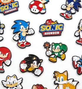 Venta al por Mayor <span class=keywords><strong>de</strong></span> Pins <span class=keywords><strong>de</strong></span> Metal Esmaltados <span class=keywords><strong>de</strong></span> Alta Calidad con el Logotipo <span class=keywords><strong>de</strong></span> <span class=keywords><strong>Sonic</strong></span> the Hedgehog, Personalizados con Personajes <span class=keywords><strong>de</strong></span> Anime, Dibujos Animados, Videojuegos y Películas - Product Image 2