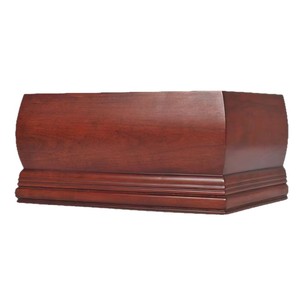 Wooden Urn With Photo Insert Rectangle Solid Wood Cremation <b>Memorial</b> <b>Box</b> For Sympathy Durable - Product Image 5