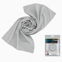 Serviette de sport en microfibre à séchage rapide avec logo personnalisé sublimé, impression réactive, serviette rafraîchissante instantanée effet glace
