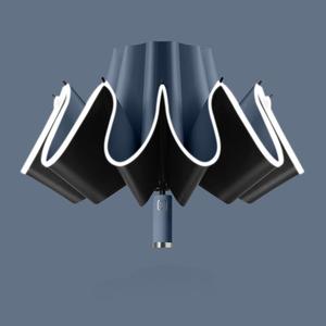 Đảo ngược ô hoàn toàn tự động kinh doanh ô như quà tặng biểu tượng tùy chỉnh in ngược gấp ô dù cho mưa UV sang trọng - Product Image 2