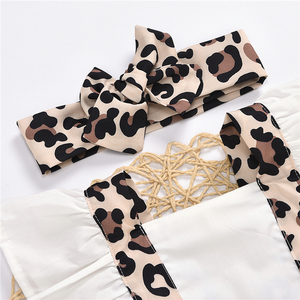 2021 Summer a Variety of Fancy Ruffle Baby Girl <b>Clothes</b> Romper with Headband - Product Image 3