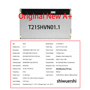 Layar LCD Baru Original A+ 21.5" 1920*1080 LVDS 30pin M215H3 LA1 T215HVN01.0 HR215WU1 210 100 120 HT215F01 100 LM215WF9 SSA1 - Product Image 5
