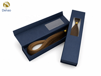 Boîte à perruques en satin personnalisée avec logo, écologique, réutilisable, portable, fermeture magnétique, estampage à chaud, impression quadricolore pour perruques et produits de beauté