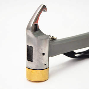 Maillet en cuivre pour l'extérieur, 11x3.5x3.0cm, marteau pour piquets de tente avec poignée souple pour le camping et la randonnée - Product Image 1