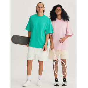 T-shirt tendance en Sorona Cool Mint Mambo Coupe classique Manches courtes Tricoté Polyester/Coton Été Anti-UV - Product Image 1