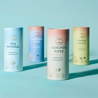 Bâton de déodorant biodégradable contenant de baume à lèvres crème Blush emballage papier baume à lèvres