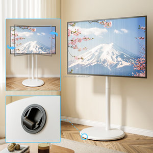 ขาตั้งทีวีพื้นเรียบ32 "-55" พร้อมโหลด35กก. ฐานไม้แข็ง<span class=keywords><strong>100x100</strong></span>-400x400 <span class=keywords><strong>VESA</strong></span> ปรับความสูงได้และสายเคเบิล - Product Image 6