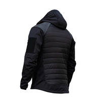KLXY Veste Tactique Chasse Camping Randonnée Doudounes pour Hommes Parkas Vestes Hommes
