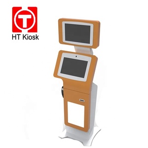 25.6 32 55 inch kỹ thuật số biển trung tâm mua sắm kiosk với verifone ingenico thanh toán thiết bị đầu cuối & SDK quảng cáo hiển thị - Product Image 4