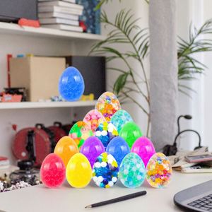 Pelotas Antiestrés Pegajosas, Pelotas Sensoriales para Apretar, Pelotas de Goma de Arcoíris para Aliviar el Estrés, Juguete para Niños y Adultos - Product Image 6