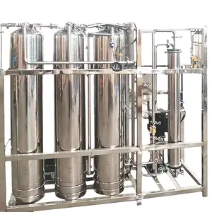 1000-2000 l/h RO 1500l sistem air planta puricadora de agua por osmosis peralatan pemurni air mesin air murni