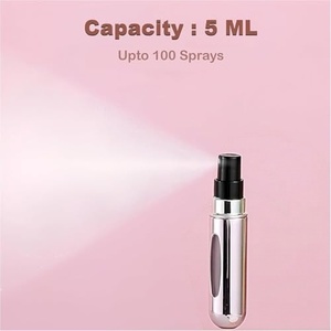 Botella de Perfume con Tapa Dorada, Cuerpo de Aluminio y Herramienta de Prensado, Diseño Metálico Elegante - Product Image 2