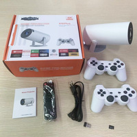 Projecteur de jeu X10 Plus | Console de jeu vidéo rétro classique 10000 jeux Projecteur portable LCD Sortie 4K Projecteur Hy300