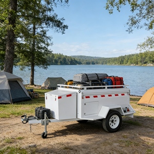 Remolque de Viaje Espacioso de Nuevo Diseño, <span class=keywords><strong>Caravana</strong></span> de Lujo para Campamentos de Grupos Grandes y Viajes de Team Building - Product Image 1