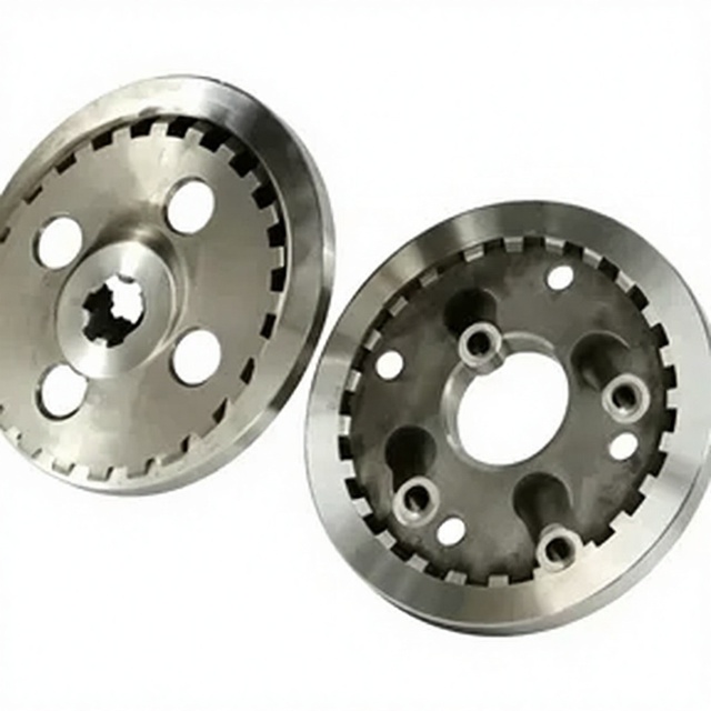 Clutch Center Hub Assembly for TVS HLX100 Motorcycle - 100cc 4-Speed Wet Clutch Hub with Spline Direct Fit Replacement