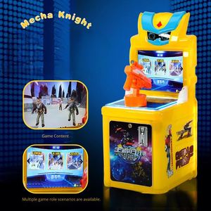 เครื่องเกมยิงปืนหยอดเหรียญในสวนสนุก จำลองสนามรบ พร้อมเสียงเพลง - Product Image 3