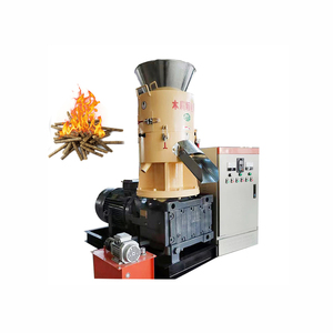 Machine à granulés professionnelle à matrice plate pour bois et sciure, avec moteur de 7,5 kW, haute capacité pour les grossistes - Product Image 1