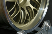 Nouvelle jante monobloc forgée en alliage d'aluminium, concave à déport profond, 17-22 pouces, 5x112 5x114.3 5x120, finition bronze, sur mesure