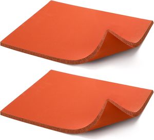 Alfombrilla de silicona para prensa de calor, almohadilla lavable para prensa de calor, lámina de transferencia, aislamiento de planchado de vinilo, camiseta artesanal, rollos de hierro rojo - Product Image 1
