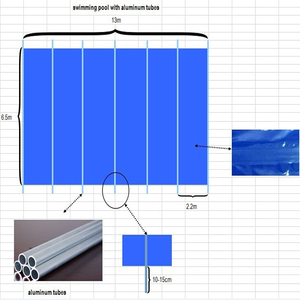 Nouvelle Arrivée Français Privé Standard Nf P 90 308 In-Ground Solid Pvc Safety <span class=keywords><strong>Piscine</strong></span> Couverture Avec Renforcement Des Barres En Aluminium - Product Image 6