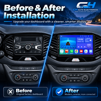 Pour LADA VESTA 2015-2019, lecteur DVD de voiture Android 15, radio multimédia, navigation GPS