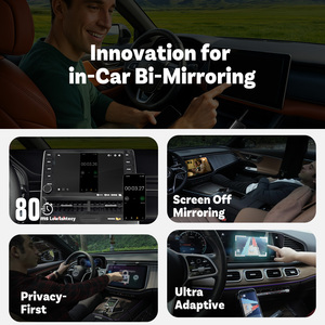 Беспроводной адаптер CarPlay OEM Product MirrorTouch с двусторонним управлением для автомобильных медиа-систем (зеркалирование экрана) - Product Image 4