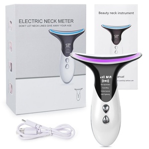Appareil de beauté pour usage domestique, outils de soin de la peau, masseur pour le cou et le visage, appareil de soin de beauté, rajeunissement de la peau pour le visage et le cou - Product Image 1