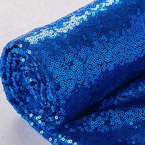 Tissu à paillettes de 3 mm, broderie de perles, broderie tubulaire, dentelle à paillettes violettes, tissu en maille à perles pour robe de mariée, prix de gros - Product Image 6