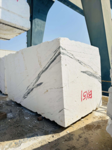 Dalle de marbre blanc Orient Calacatta pour le sol et la décoration murale de la salle de bain - Product Image 6