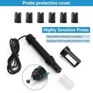 Medidor de Oxígeno Disuelto Digital Portátil 0.0-40.0mg/L, Analizador de Oxígeno, Detector de Oxígeno Disuelto con Electrodo y Líquido de Limpieza - Product Image 5