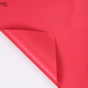 Papier d'emballage pour fleurs Aierflorist, nouveau, populaire, couleur unie, 58*58cm, 20 feuilles, imperméable, simple face, pour cadre photo - Product Image 4
