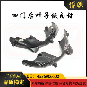 Mercedes-Benz Smart 453 - Doublures d'ailes arrière gauche et droite en ABS - Pièces de rechange pour modèle quatre portes - Product Image 5