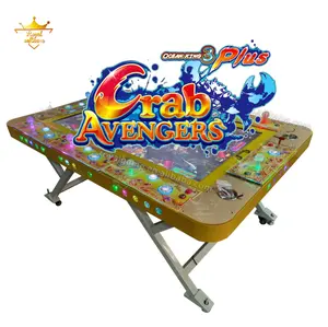 Ocean king 3 plus crab avenger fish game software foldable fish game table gaming machine