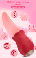 10 Frequenz Zungen lecken Hochwertiger TPE Clitoris Stimulator Zungen tease Mastur bator für Frauen und Männer