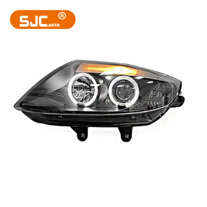 Fari SJC Auto per <span class=keywords><strong>BMW</strong></span> <span class=keywords><strong>Z4</strong></span> <span class=keywords><strong>E85</strong></span> 2003-2008, Luci Anteriori, Luci Diurne, Indicatori di Direzione Angel Eye, Parti Auto <span class=keywords><strong>E85</strong></span> Modificate - Product Image 2