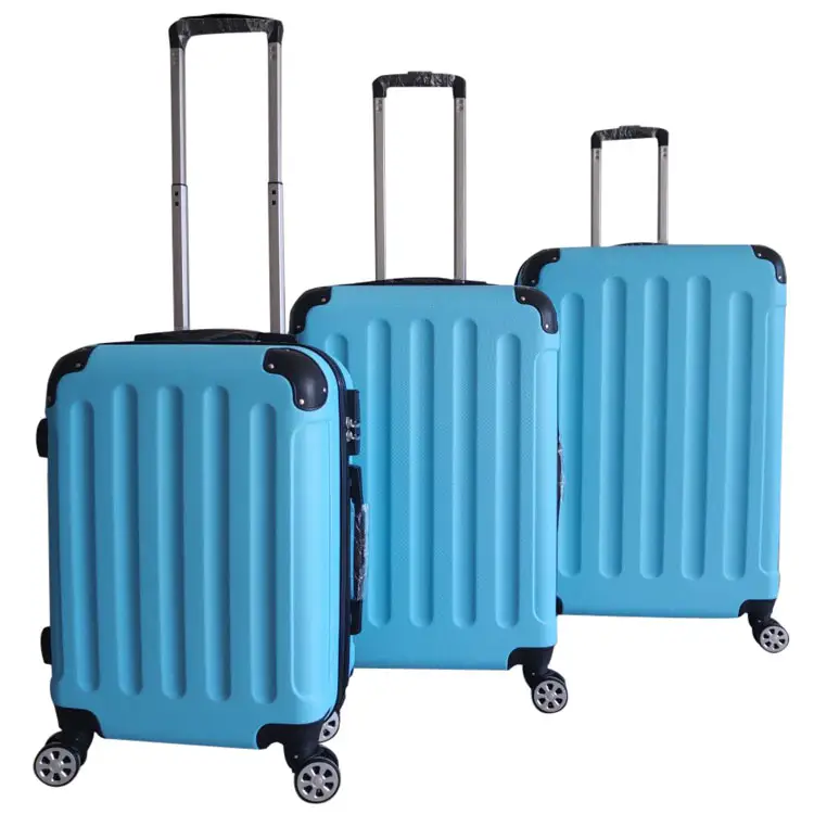 custom 20Inch 24Inch 28Inch luggage travel bags hard cases abs trolley suitcase 3pcs set